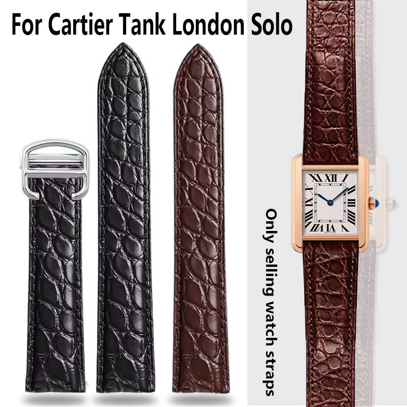 Men'S Accessories Cartier - Ремешок для часов из крокодиловой кожи
