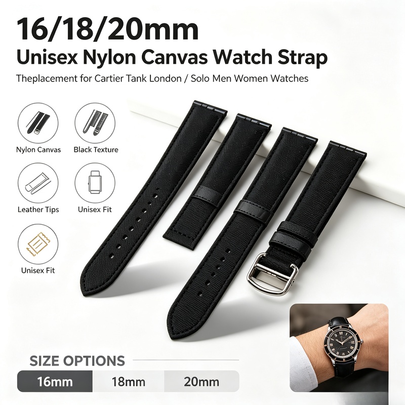 Men'S Accessories London - Мягкий нейлоновый ремешок для часов унисекс