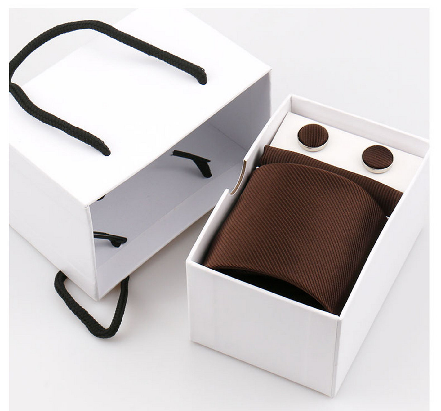 Элегантный мужской набор: галс – обзор и цена Neck Tie Set Box
