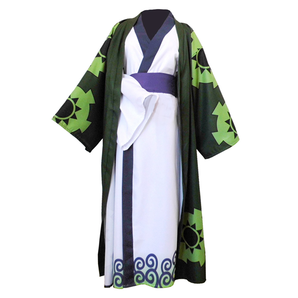Wano Country Ророноа Зоро Косп – обзор и цена Men'S Kimono Accessories