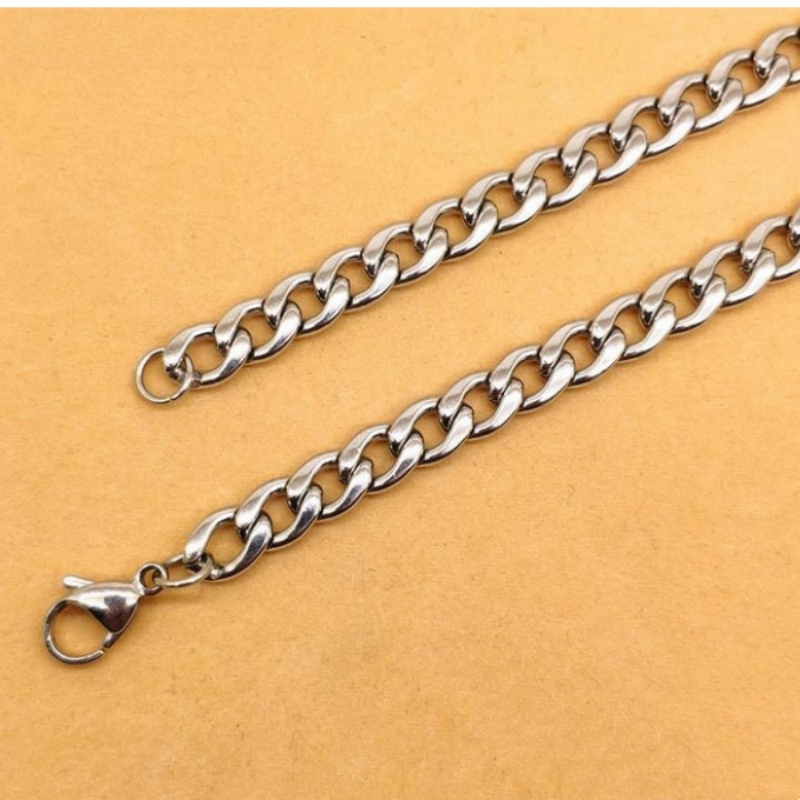 YQ 3 мм-10 мм кубинская цепочк – обзор и цена Men Accessories Neck Chain